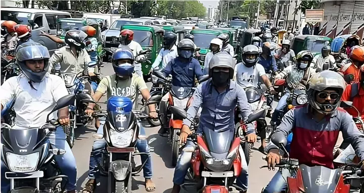 Number plates are sitting in front of motorcycles too, BRTA is bringing AI under surveillance