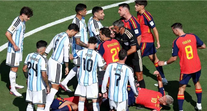 Big bad news for Argentina, Paredes at risk of 9 match ban